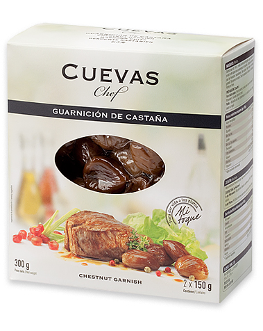 Guarnición de castañas